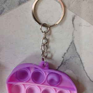 Pack Of 6 Pop It Keychains