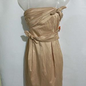 PARTY WEAR SATIN DRESS