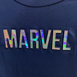 Marvel Blue Holographic Top