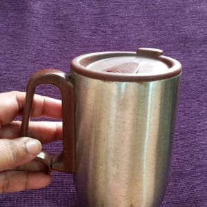 Steel Mug With Lid