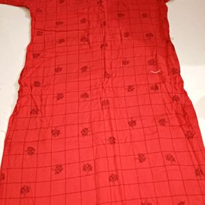 Beautiful Red Kurti XL