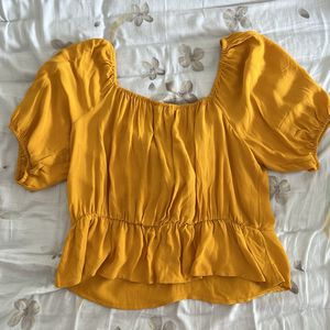 Yellow Summery Top