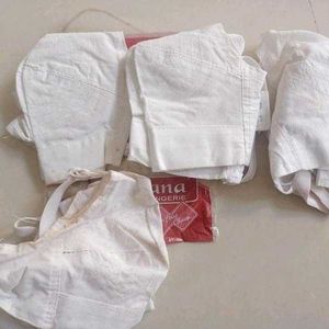 Brand New Pack Of 4 Pure Cotton Bra