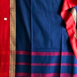 New Without tag- Pure Handloom Cotton Saree