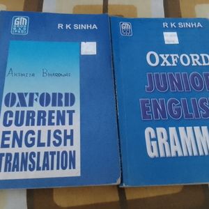 Oxford English Translation And Grammar