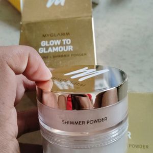 Myglamm Glow2Glamor 2 In 1 Fixing + Shimmer Powder