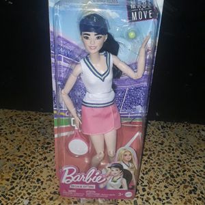 Barbie - Tennis Player Made To Move Doll