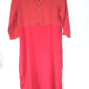 Flash Sale For Today Only💥Red Women's Kurta