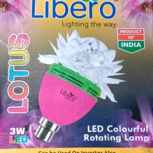 Lotus Shape Rotating Bulb