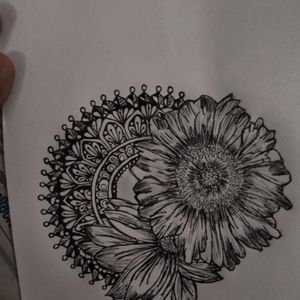 Mandala Flower Art