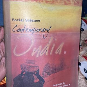 Social Science Textbook - Contemporary India 2 , T