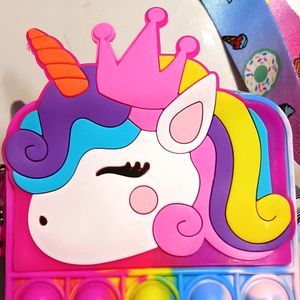 Unicorn Pop It Sling Bag Shoulder