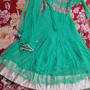 Gown With Dupatta