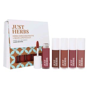 Just Herbs Mini Matte Liquid Lipstick Set Of 5