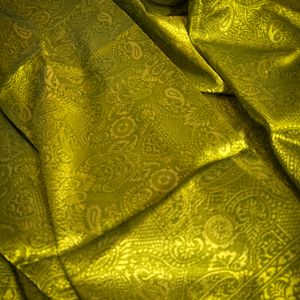 100% Pure Silk Himroo Banarasi Authentic And Rare