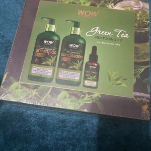 Green Tea Shampoo & Conditioner And Face Serum