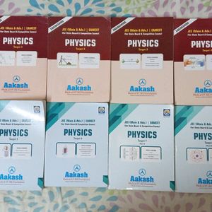 Aakash IIT-JEE Main/Advance - 8 Physics Textbooks