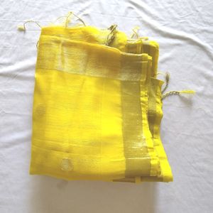 Yellow Saree (Women's)