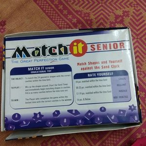 Educational Toy Match It