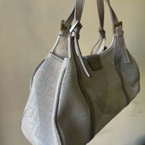 Fendi Metallic Tote Bag