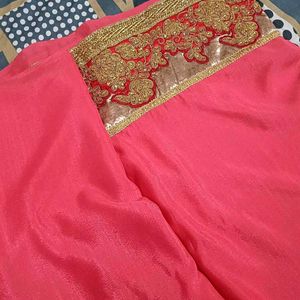 Premium Quality Heavy Saree With Blouse 🥰