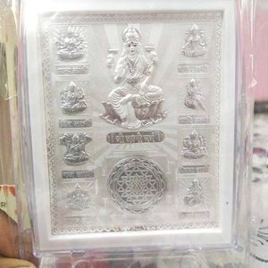 999 Pure Silver Ashta lakshmi Frame In Premium Box