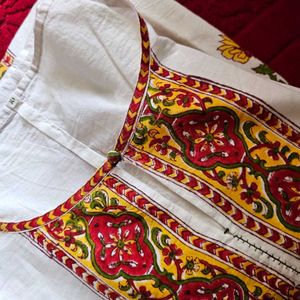 JAIPURI Cotton A-LINE DRESS