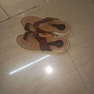 Brown Colour Sandal 6" Size