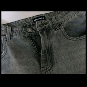 Charcoal Highwaist Jeans