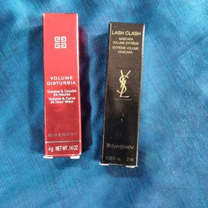 Ysl And Givenchy Mascara