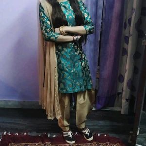 Patiala Sea Green Kurta Set♥♥♥