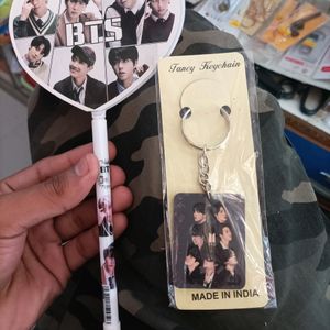BTS Pens And Keyring Combo