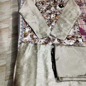 Men Jacket Kurta Pyjama Set