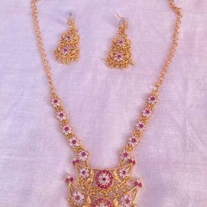 Assamese Set Necklace and Earrings