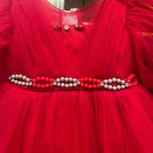 Red Colour Frock