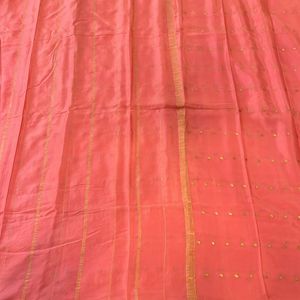 Delicate Pink Mysore Silk Saree