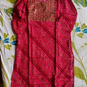 Gorgeous Rose Colour Kurta