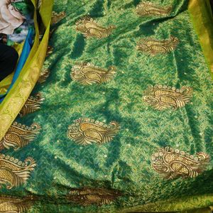 Bridal Saree With Blouse Piece