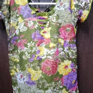 Flourish Net Kurti