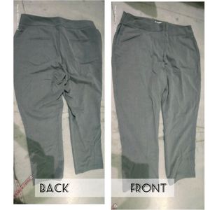 For Sale: Gray Straight Trouser