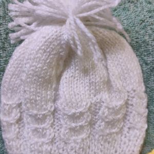 Woollen Caps (Set Of 5), New Born To 12 Mon