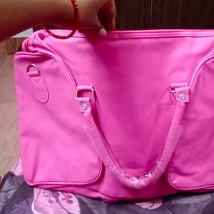 Pink Bag For Traveling