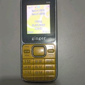 Ginger Keypad Mobile..