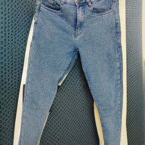 Skinny Blue Denim Jeans