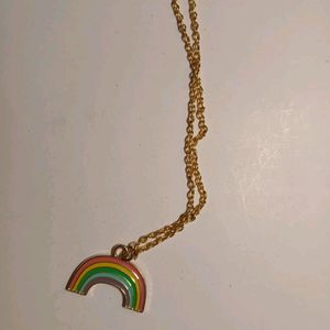 Urbanic Abstract Rainbow Necklace 🌈