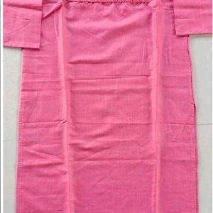 Pink New Cotton Kurti