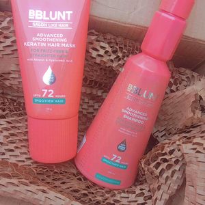 Bblunt Shampoo and Hair Mask