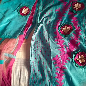 Cotton Kuta With Matching Dupatta