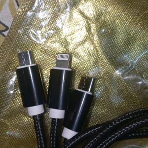 3-1 Charging Wire With Car Adaptor ||