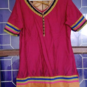 Beautiful Pink Kurta